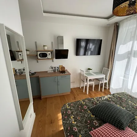 בית הארחה Boutique Luisengruen Kueche 1gbs Wlan Netflix Magentatv קמניץ