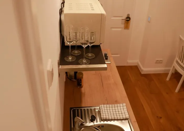 Pensjonat Boutique Luisengruen Kueche 1gbs Wlan Netflix Magentatv 3*