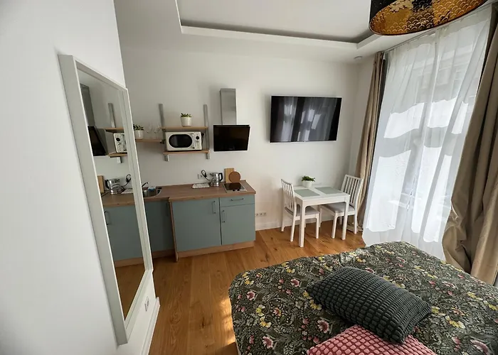 Pensjonat Boutique Luisengruen Kueche 1gbs Wlan Netflix Magentatv Chemnitz